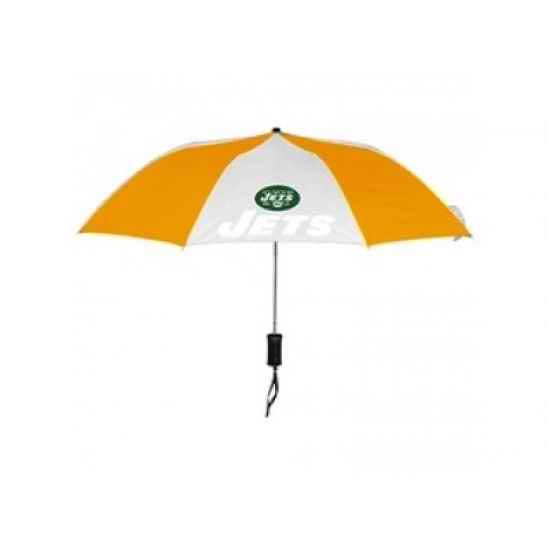 NFL New York JetsFolding Umbrella Yellow&White